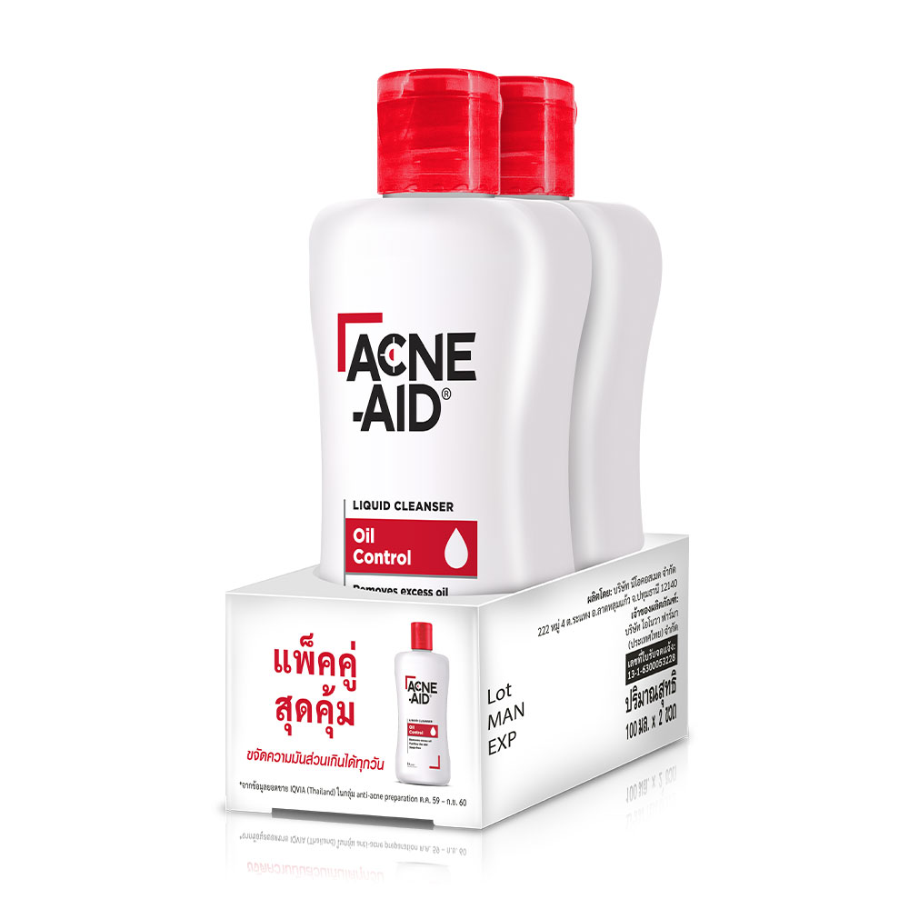 ACNE-AID Liquid Cleanser [100ml x 2pcs]