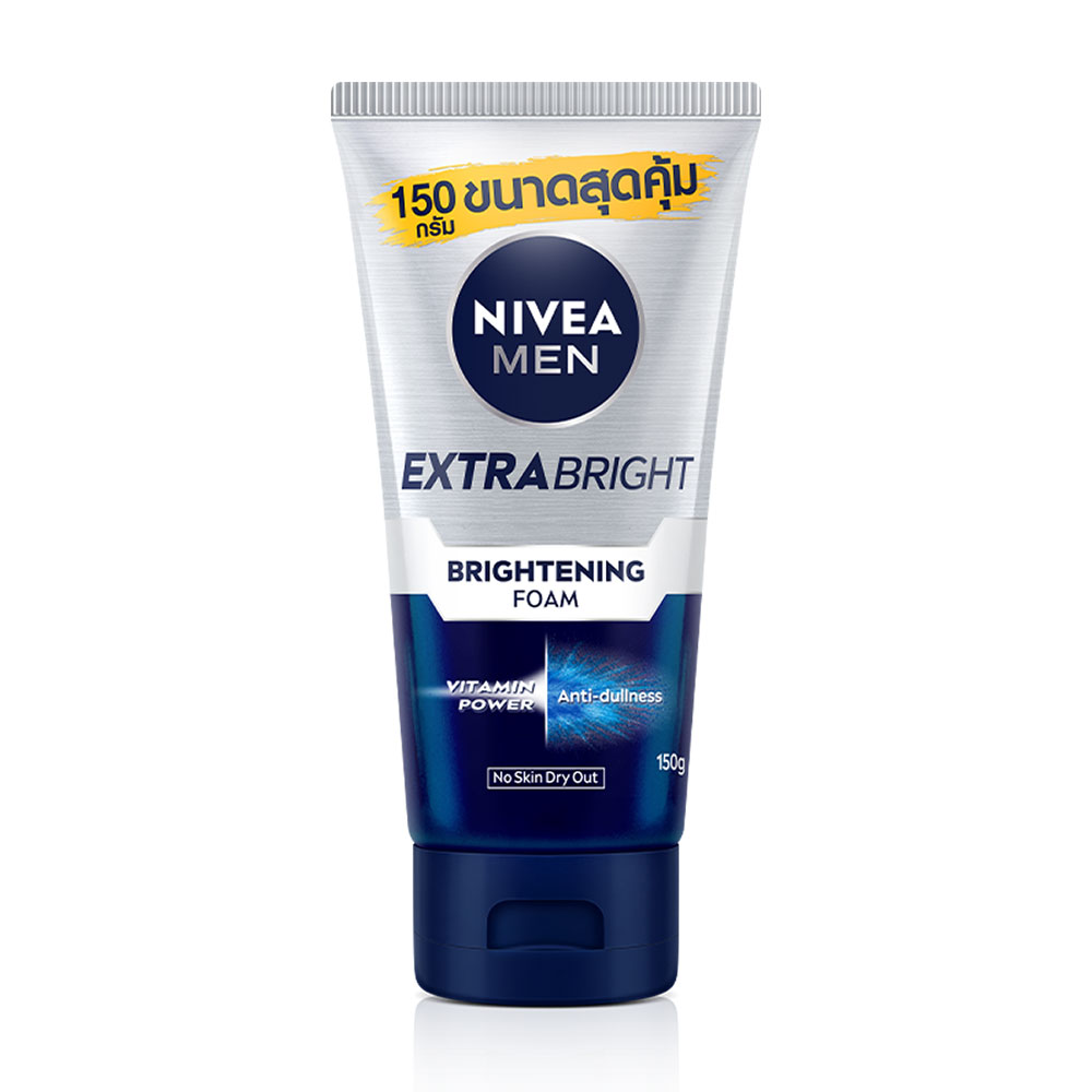 NIVEA Men Extra Bright Facial Foam 150g
