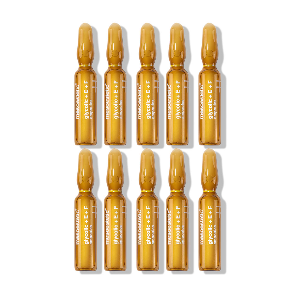 mesoestetic Glycolic E+ F Ampoules [2ml x 10pcs]