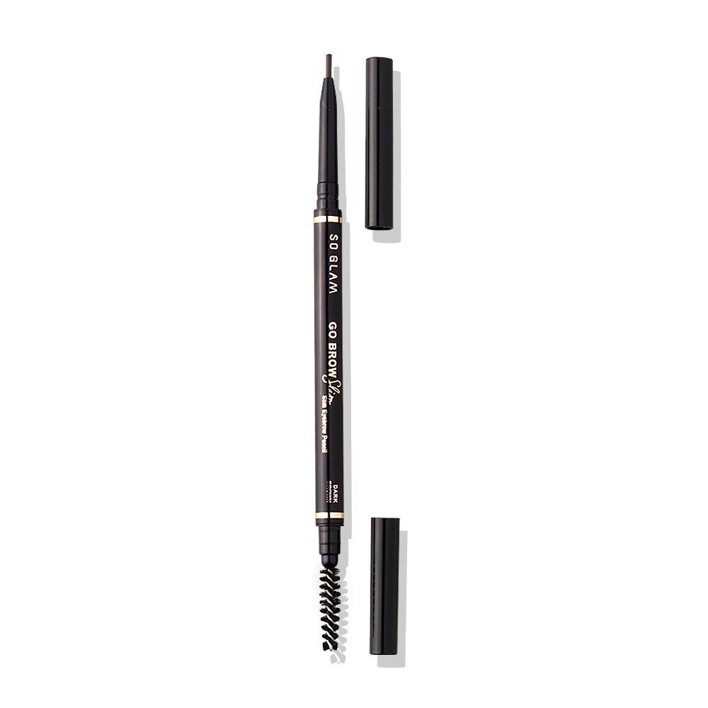 So Glam Go Brow Slim Slim Eyebrow Pencil 1.5g #01 Dark Brown