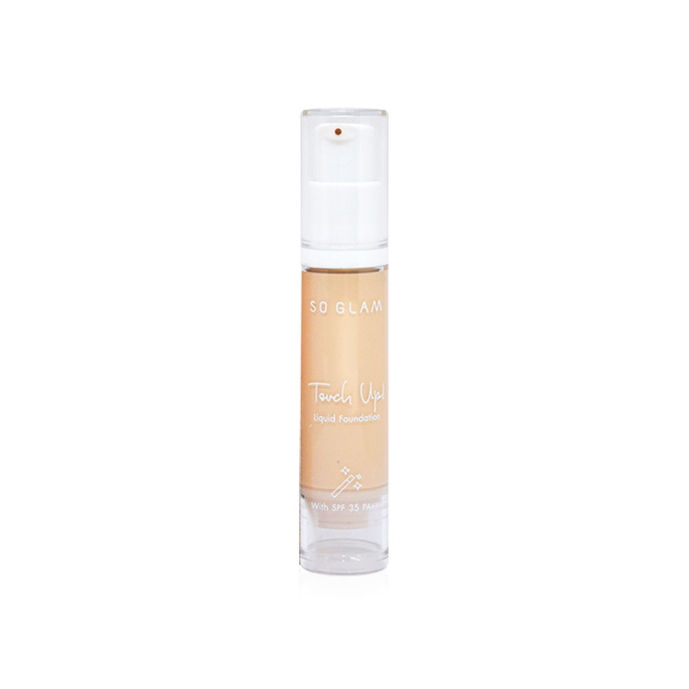 So Glam Touch Up Liquid Foundation 10g #02 Fair Beige