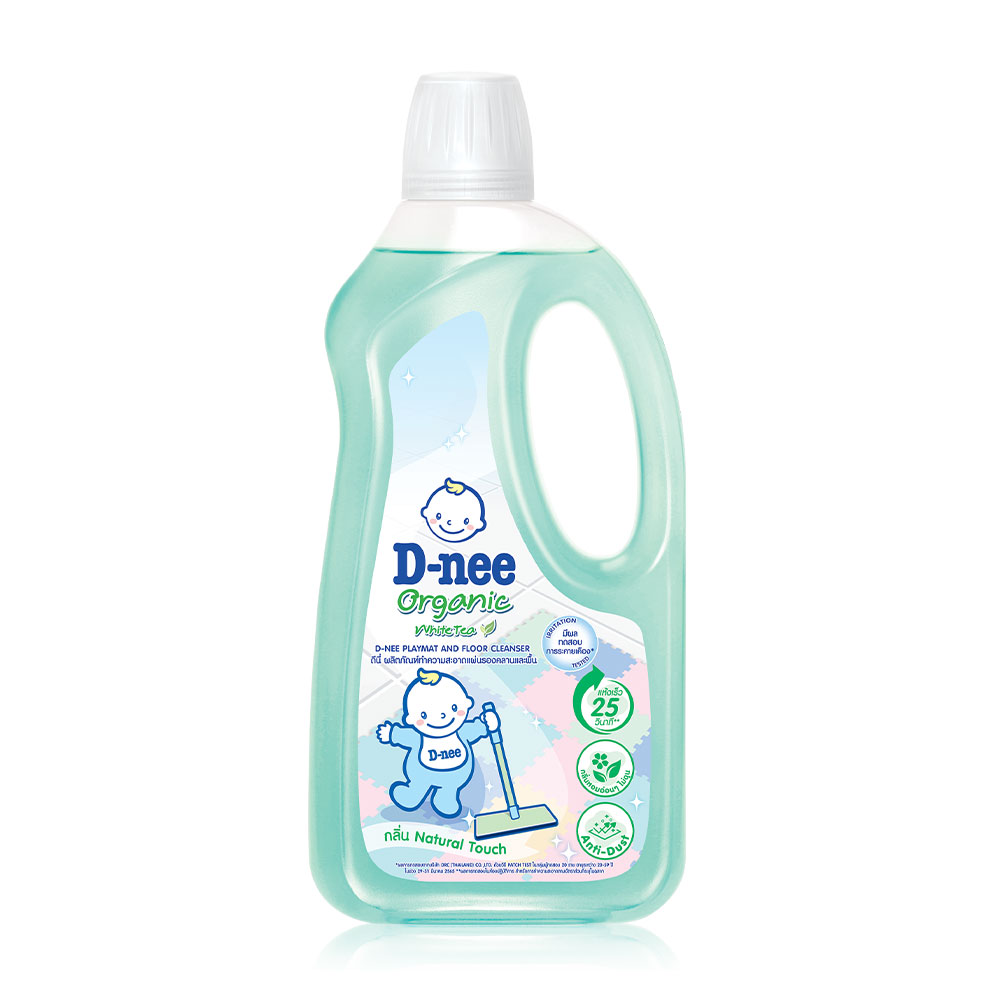 D-nee Playmat And Floor Cleanser Natural Touch 800ml #Green