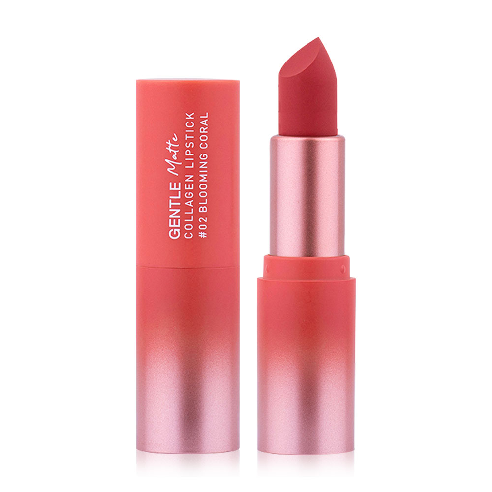 Baby Bright Gentle Matte Collagen Lipstick 3.7g #02 Blooming Coral