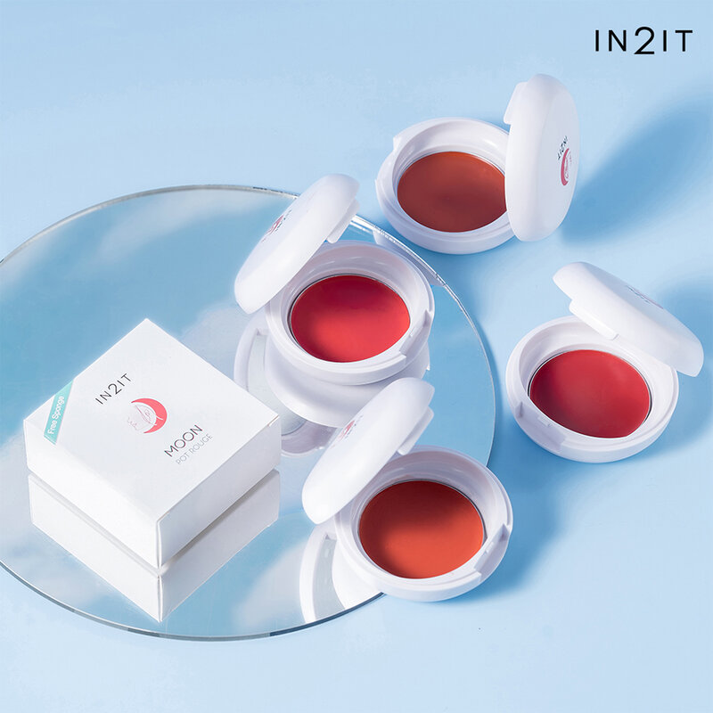 In2it Moon Pot Rouge 3.6g #Bce04 Over The Moon ( สินค้าหมดอายุ : 2026.01.31 ) 