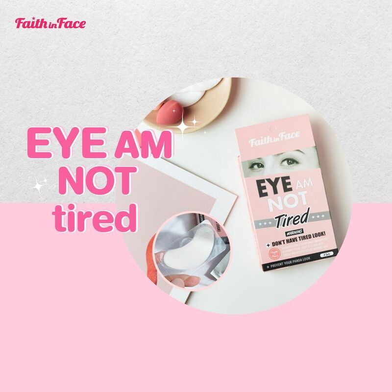 Faith in Face Eye Am Not Tired Eye Patch [4pcs]