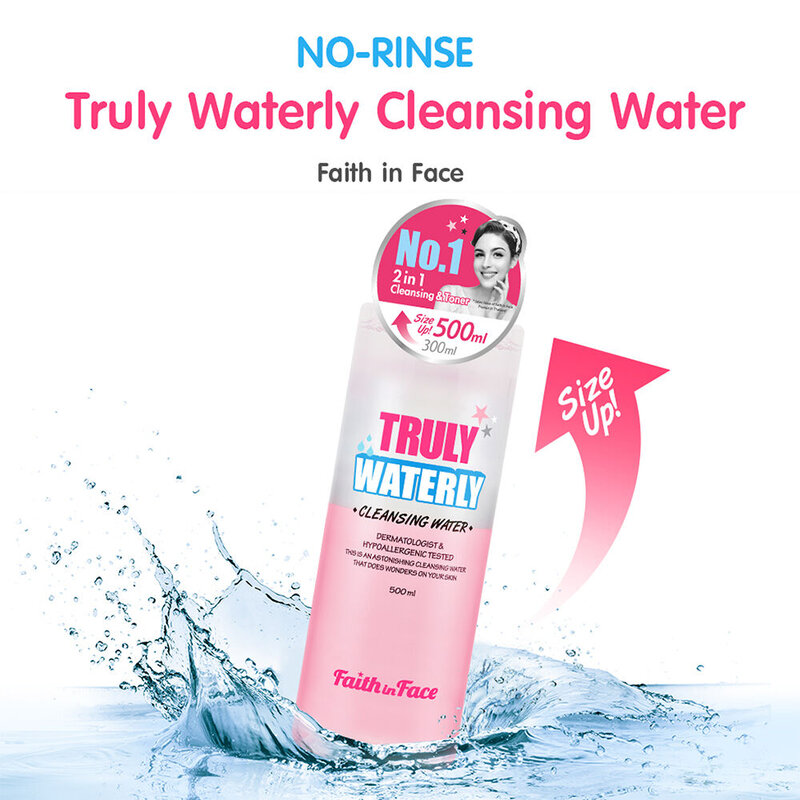 FIF by Faith in Face Truly Waterly Cleansing Water 500ml