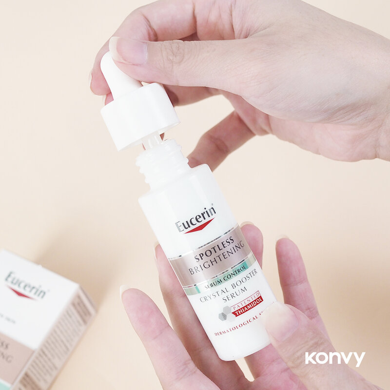 Eucerin Spotless Brightening Sebum Control Crystal Booster Serum 30ml ( สินค้าหมดอายุ : 2026.01.12 ) 