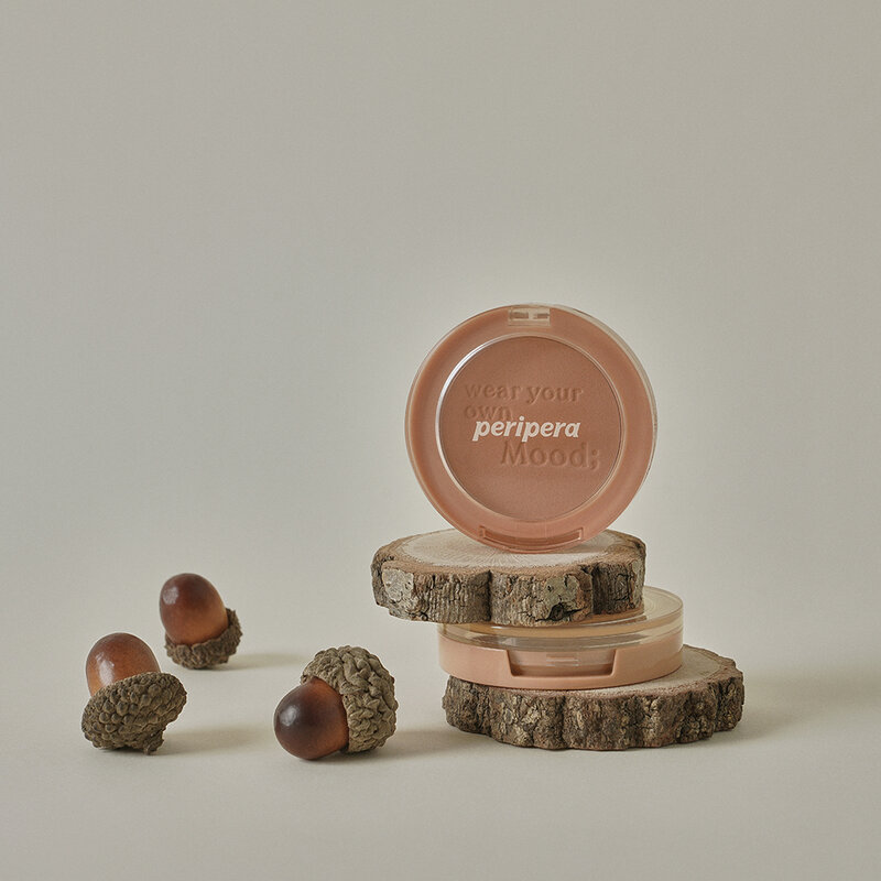 Peripera Pure Blushed Sunshine Cheek 4.2g #16 Acorn Beige ( สินค้าหมดอายุ : 2025.10.10 ) 