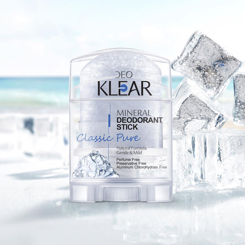 DEOKLEAR Classic Pure Mineral Deodorant Stick 60g
