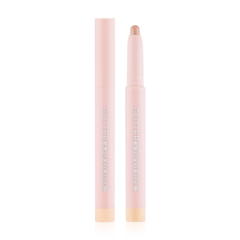Mei Linda Glitter Pop Eye Stick 1Pc #01 Pearly Pink