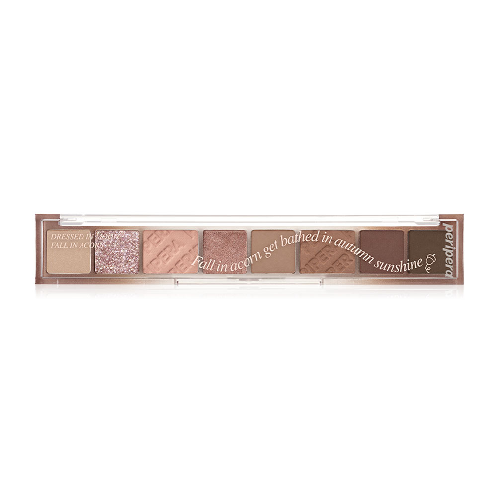 Peripera All Take Mood Palette #13 Fall In Acorn ( สินค้าหมดอายุ : 2025.09.15 ) 