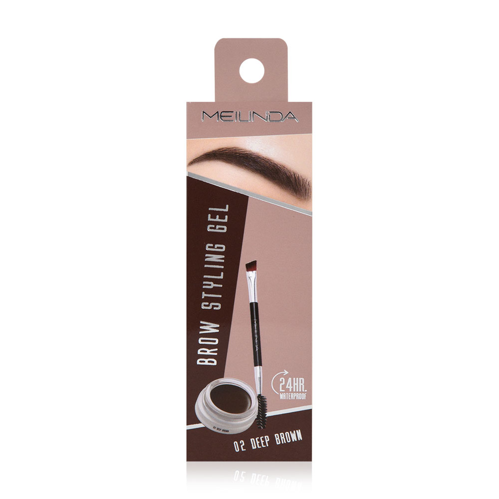 Mei Linda Brow Styling Gel 3g #02 Deep Brown