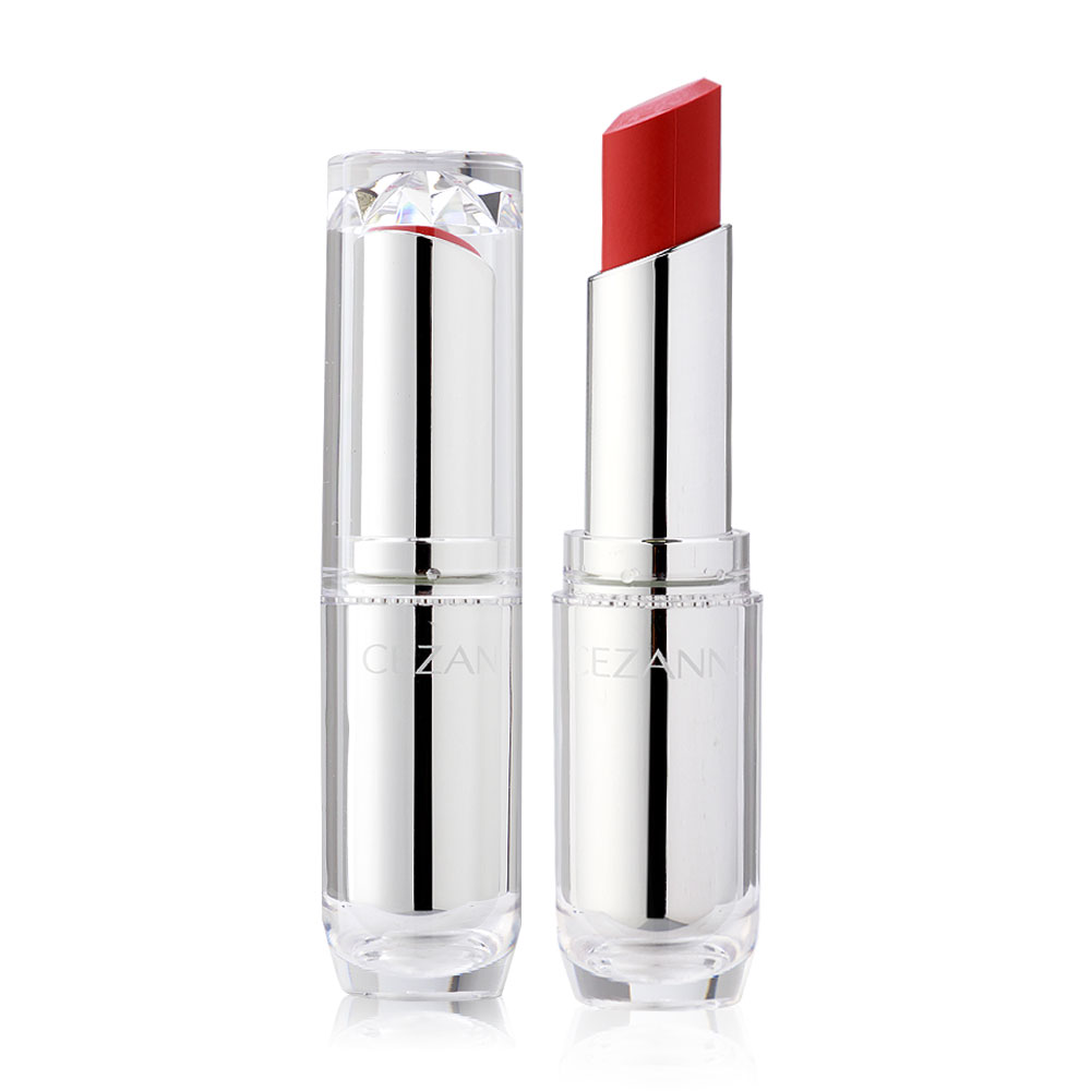 Cezanne Lasting Gloss Lip 3.2g #OR1 ( สินค้าหมดอายุ : 2026.01.01 ) 