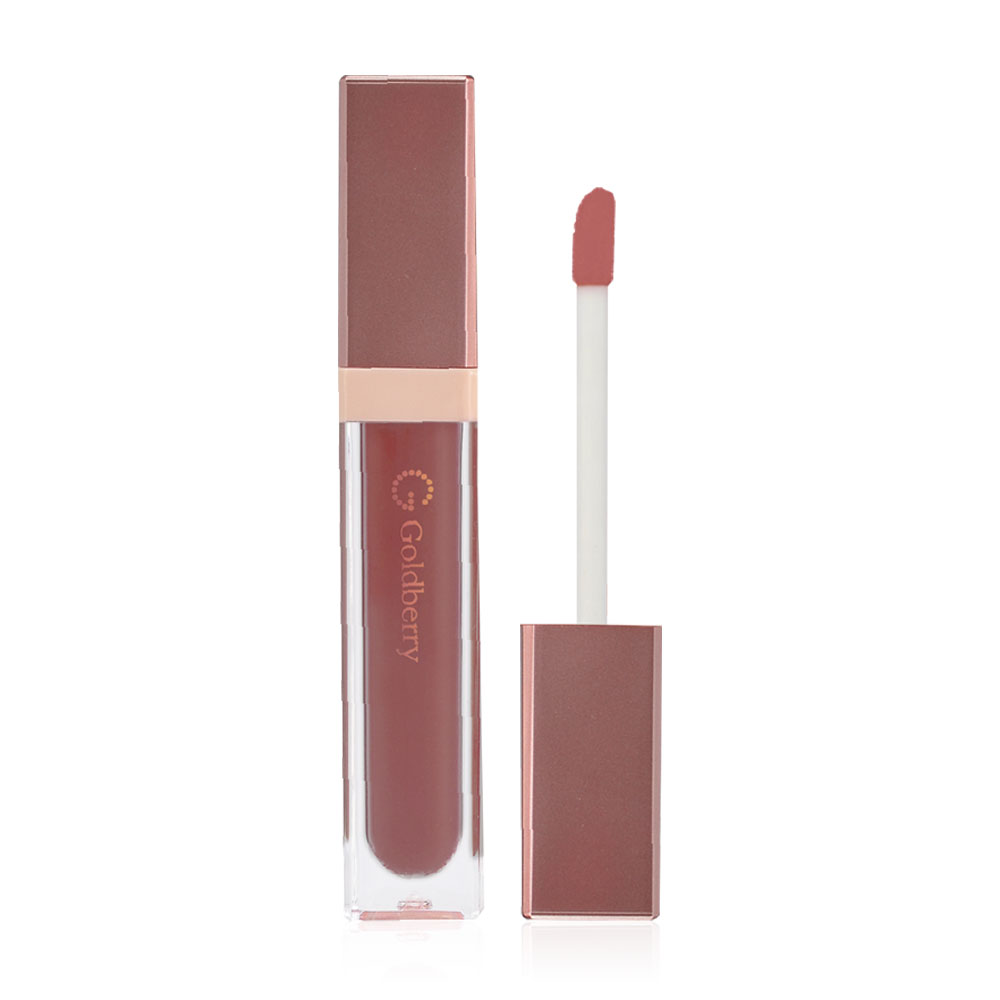 Goldberry Simplify Soft Matte Liquid Lip 6g #03 Pinky Brown ( สินค้าหมดอายุ : 2025.08.01 ) 