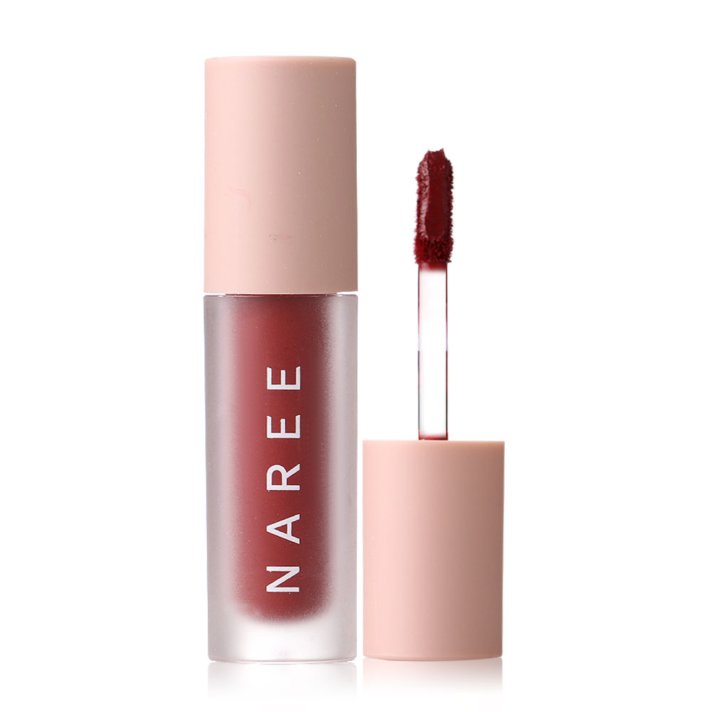 Naree Velvet Matte Creamy Lip Colors 3ml #810 Dazzling ( สินค้าหมดอายุ : 2025.10.25 ) 