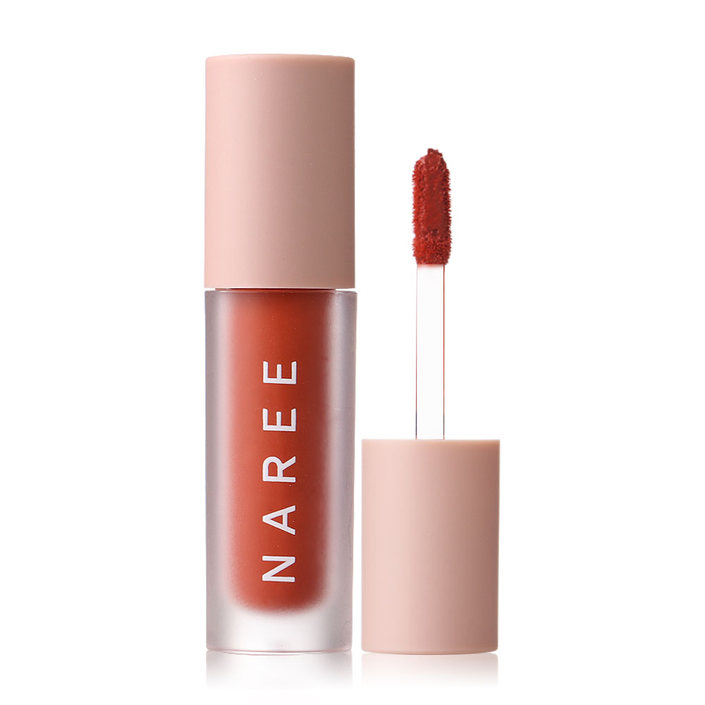 Naree Velvet Matte Creamy Lip Colors 3ml #813 Captivate ( สินค้าหมดอายุ : 2026.01.10 ) 