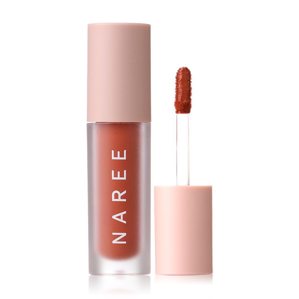 Naree Velvet Matte Creamy Lip Colors 3ml #819 Anika ( สินค้าหมดอายุ : 2026.01.10 ) 