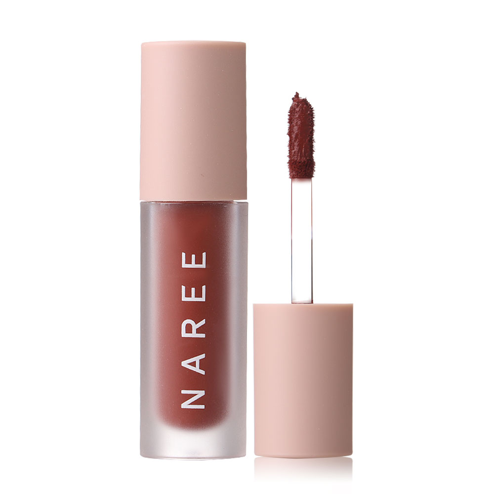 Naree Velvet Matte Creamy Lip Colors 3ml #830 Awesome ( สินค้าหมดอายุ : 2026.01.10 ) 