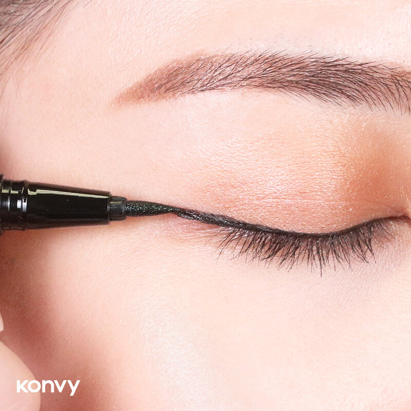 GLAMOROUS Waterproof Adhesive Power Eyeliner #Jet Black ( สินค้าหมดอายุ : 2026.02.01 ) 