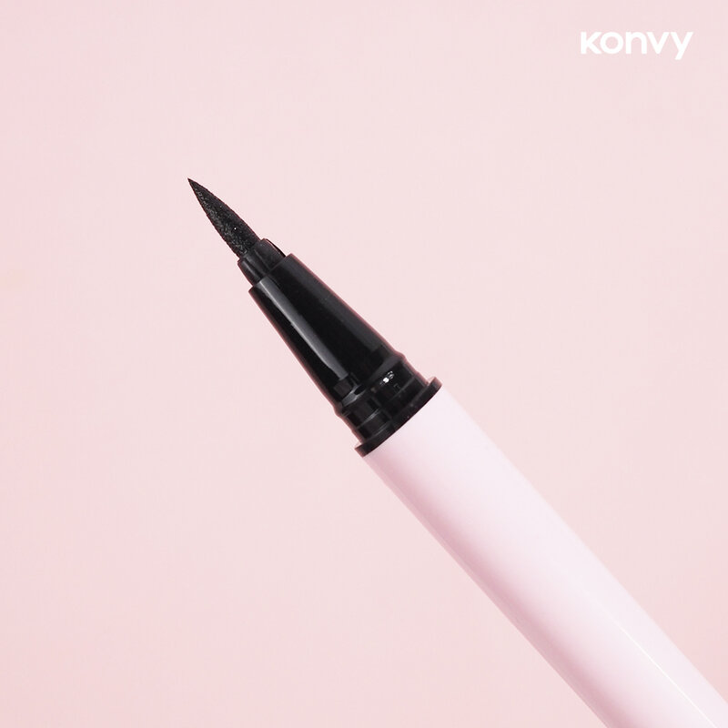 GLAMOROUS Waterproof Adhesive Power Eyeliner #Jet Black ( สินค้าหมดอายุ : 2026.02.01 ) 