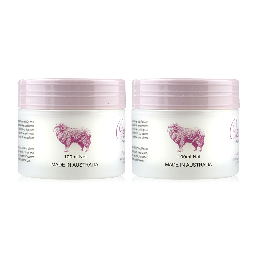 Careline Lanolin Cream with Grape Seed Oil & Vitamin E [100ml x 2pcs]