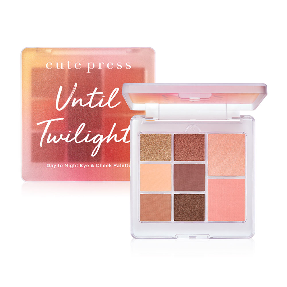 Cute Press Until Twilight Day To Night Eye & Cheek Palette 12.2g