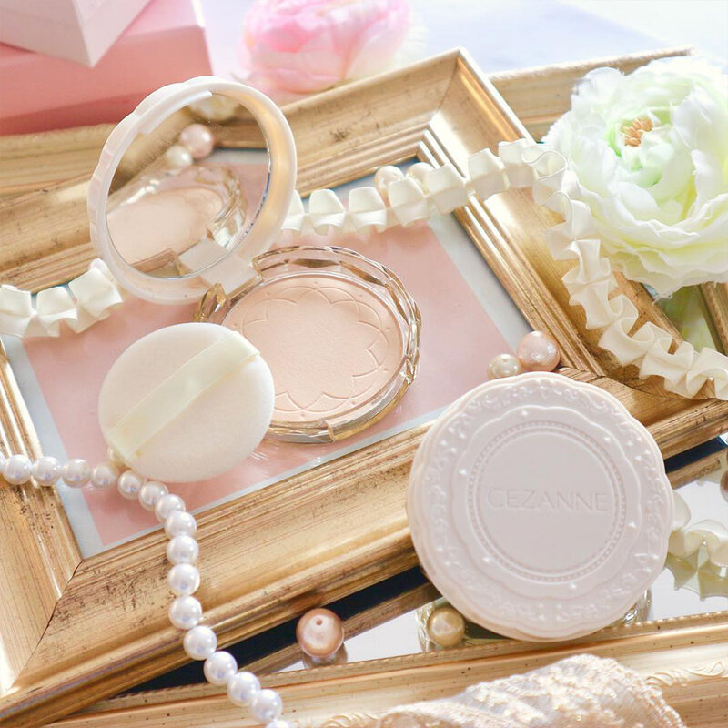 [แพ็คคู่] Cezanne UV Silk Cover Powder 10g #02