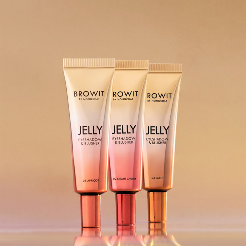 Browit Jelly Eyeshadow & Blusher 10g #01 Apricot