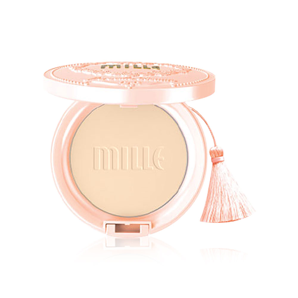 Mille Mineral Snail Collagen Pact 11g #02 Natural