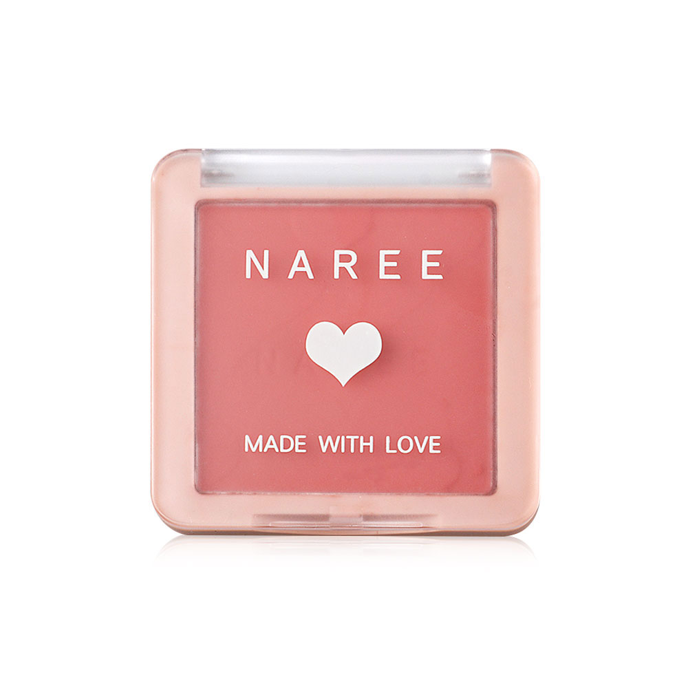 Naree Perfect Cheek Blush 6.5g #02 Love Me ( สินค้าหมดอายุ : 2025.08.15 ) 