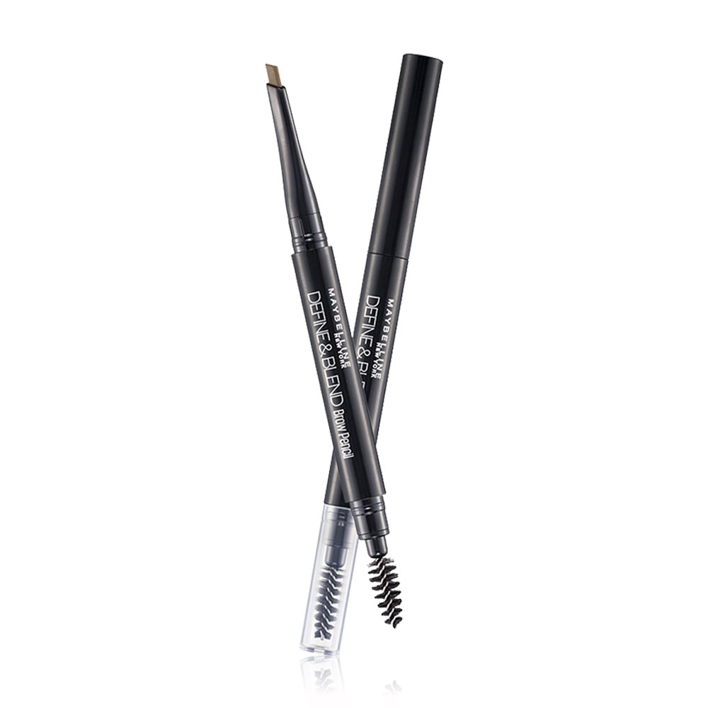 [Free Gift] Maybelline New York Define And Blend Brow Pencil 0.16g #Natural Brown