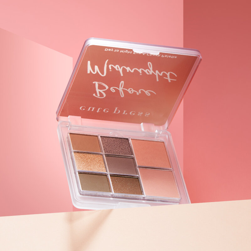 Cute Press Before Midnight Day To Night Eye & Cheek Palette 12.2g ( สินค้าหมดอายุ : 2025.07.13 ) 