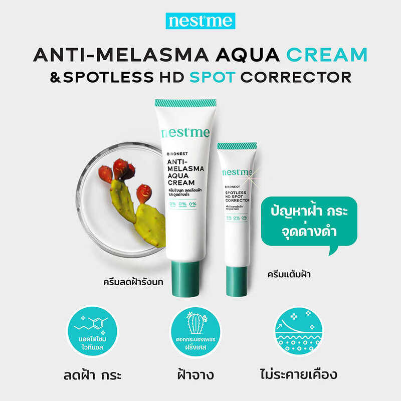 NESTME Birdnest Anti - Melasma Aqua Cream 25g