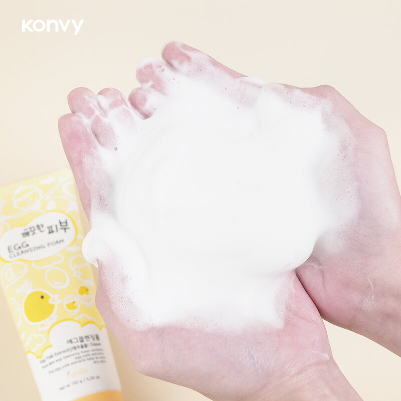 Esfolio Pure Skin Egg Cleansing Foam 150g