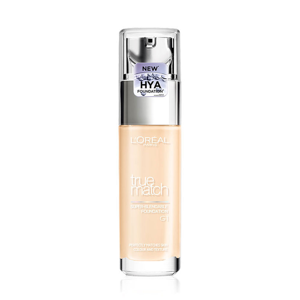 Loreal Paris True Match Liquid Foundation 30ml #G1 Vanilla Ivory