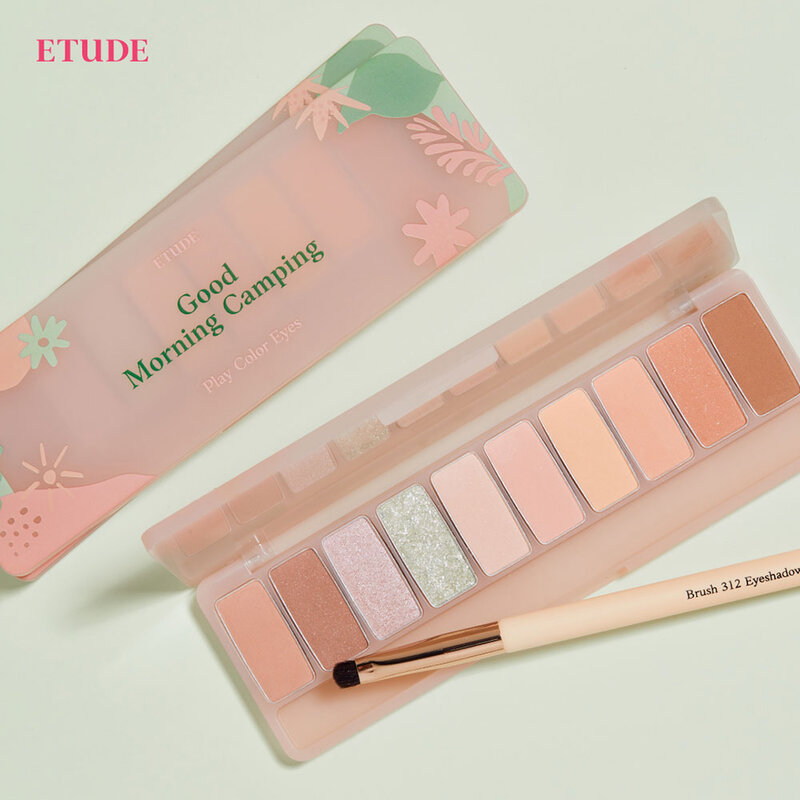Etude Play Color Eyes 6g #Good Morning Camping ( สินค้าหมดอายุ : 2025.07.07 ) 