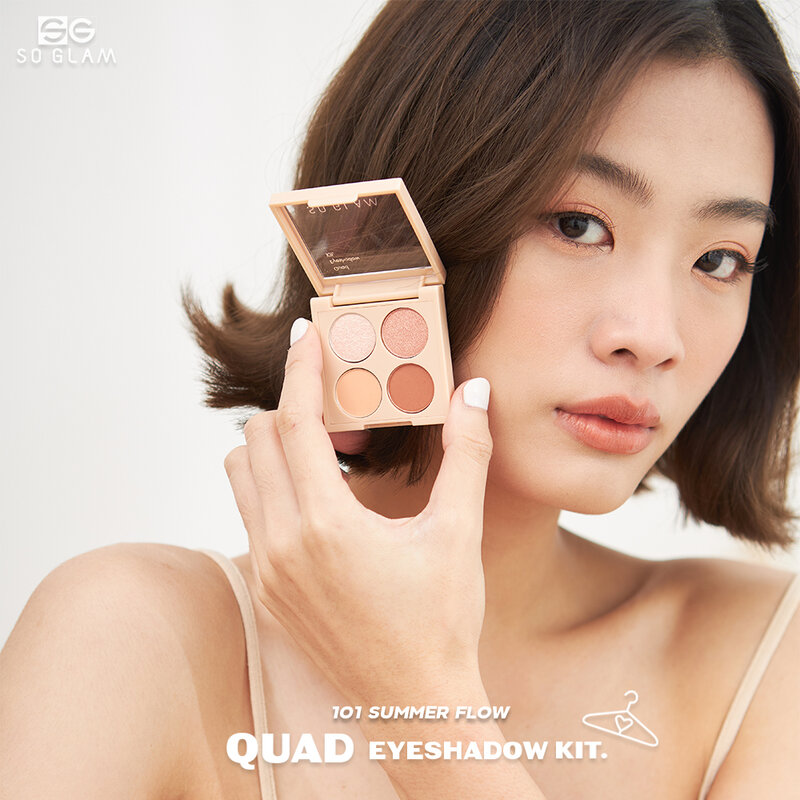 So Glam Quad Eyeshadow Kit 8g #101 Summer Flow