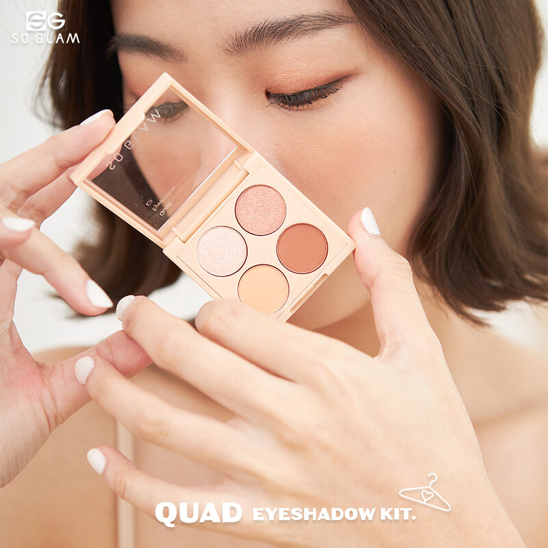 So Glam Quad Eyeshadow Kit 8g #102 Spring Petals