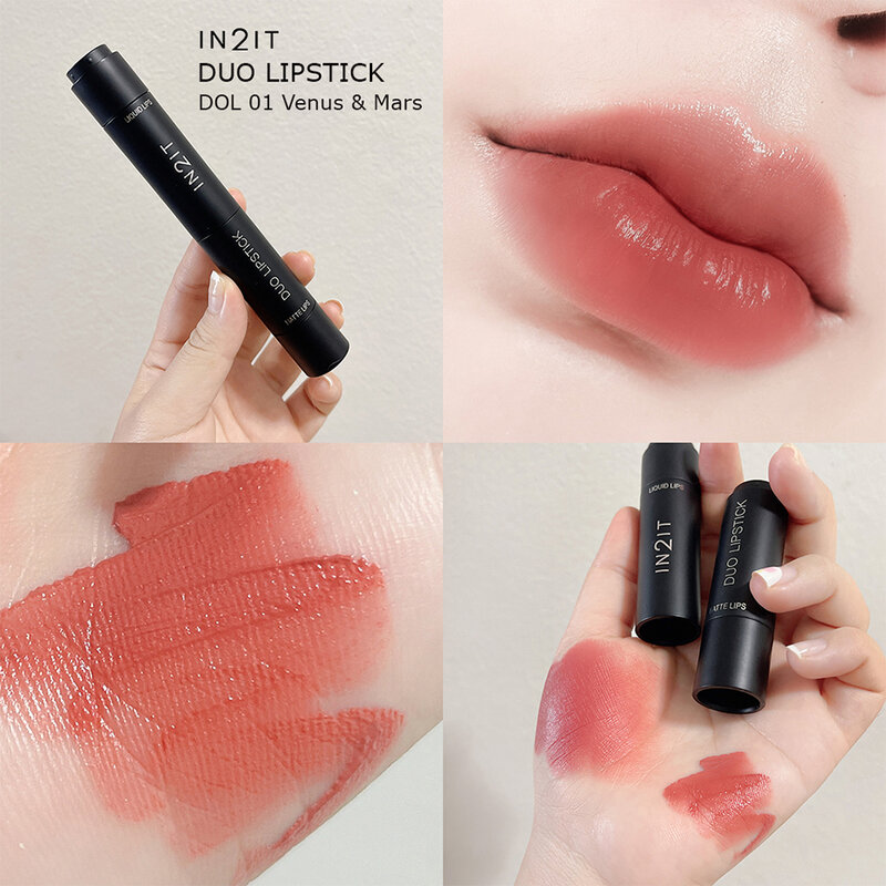 In2It Duo Lipstick 7.5g #DOL01 Venus Mars