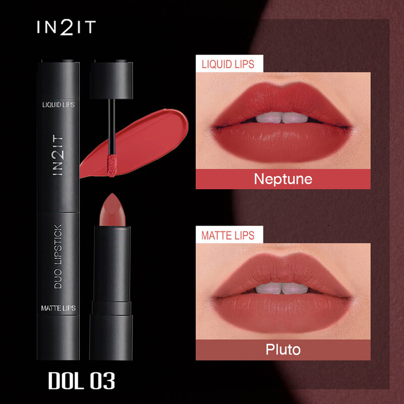 In2It Duo Lipstick 7.5g #DOL03 Neptune & Pluto
