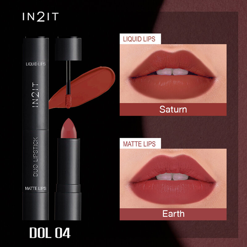 In2It Duo Lipstick 7.5g #DOL04 Saturn Earth