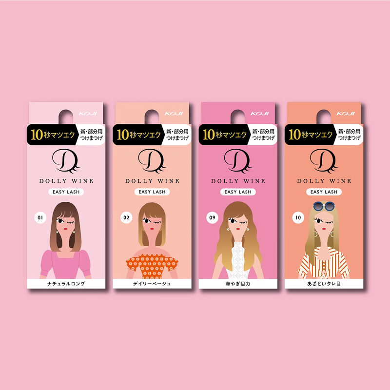 DOLLY WINK Easy Lash 1 Pair #No.1