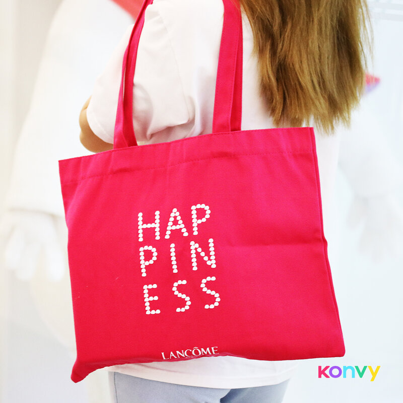 Lancome Happiness Tote Bag #Pink