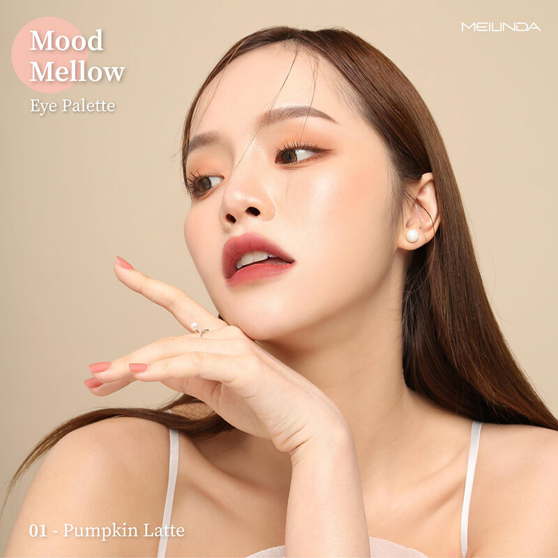 Mei Linda Mood Mellow Eye Palette #01 Pumpkin Latte