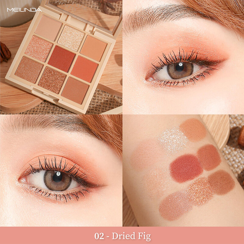 Mei Linda Mood Mellow Eye Palette #02 Dried Fig
