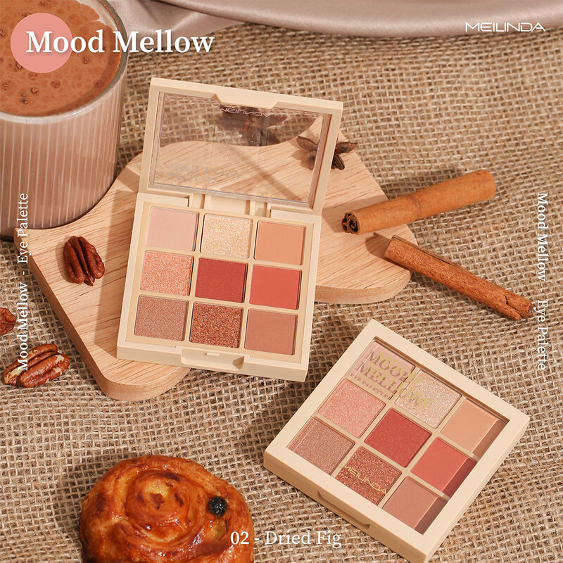 Mei Linda Mood Mellow Eye Palette #02 Dried Fig