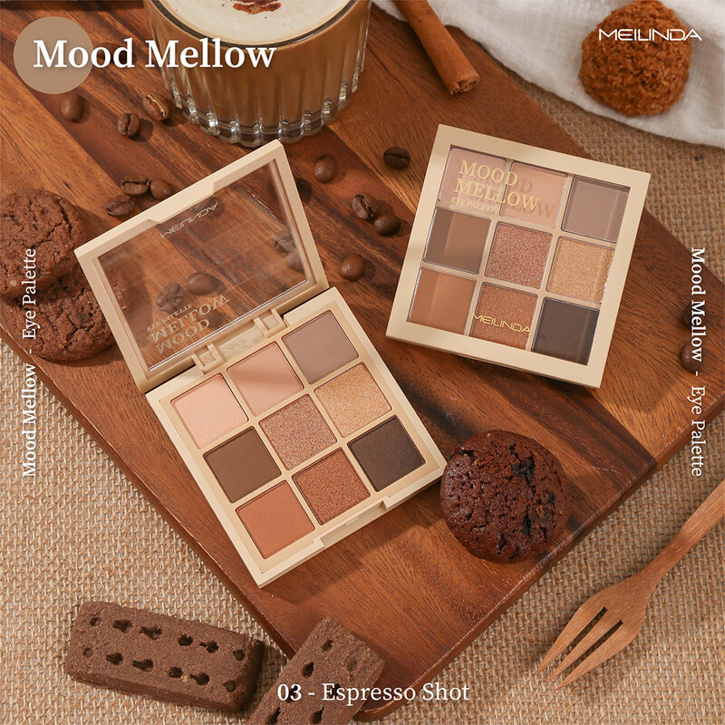 Mei Linda Mood Mellow Eye Palette #03 Espresso Shot