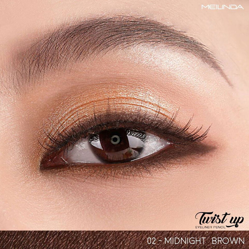Mei Linda Twist up Eyeliner Pencil #02 Midnight Brown