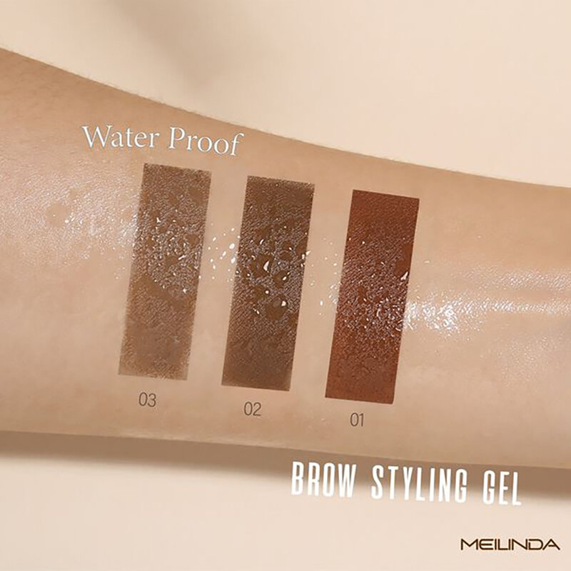 Mei Linda Brow Styling Gel 3g #02 Deep Brown