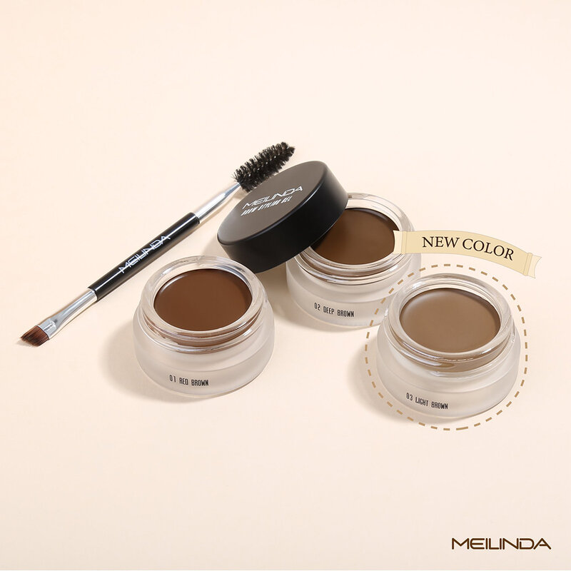 Mei Linda Brow Styling Gel 3g #02 Deep Brown